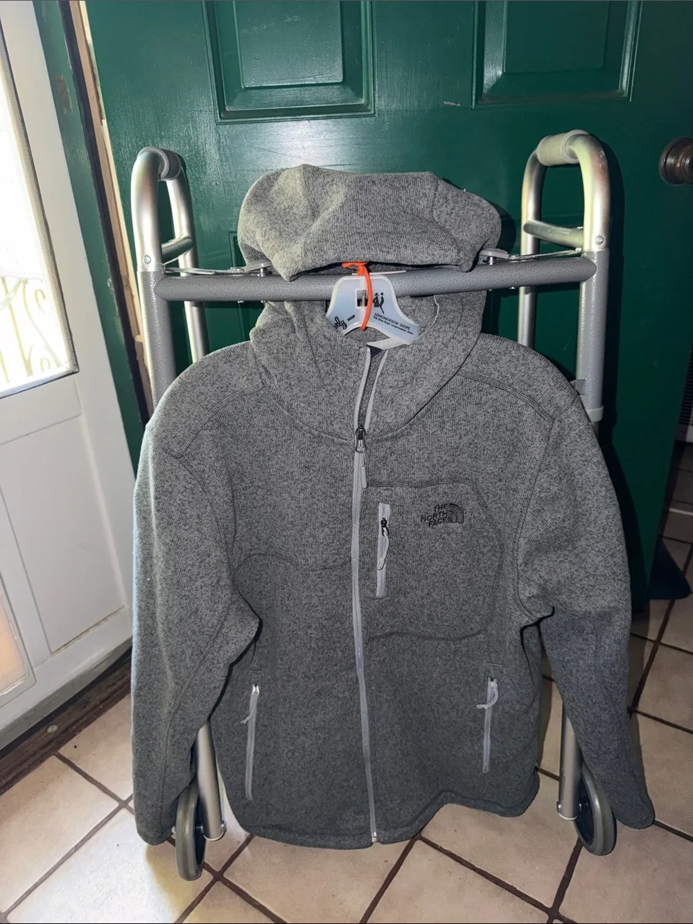 The North Face Hooded Sweatshirt Zip Up Jacket
